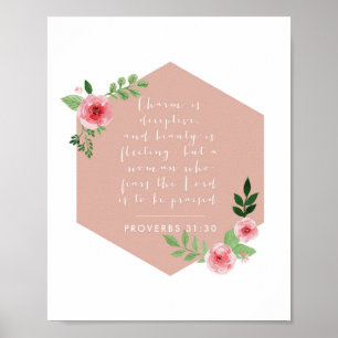 Proverbs 31:30 poster