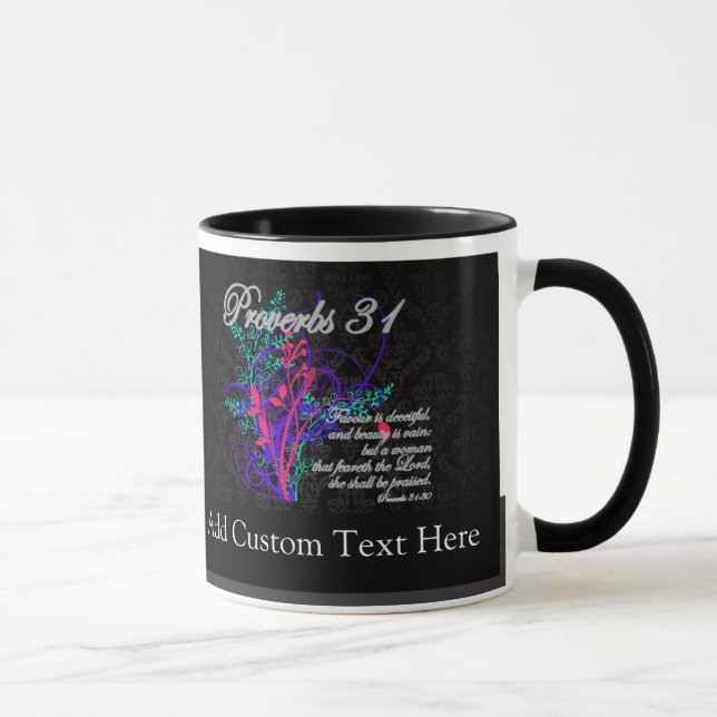 Proverbs 31 Bibeln Christian Women's Mugg (Höger)