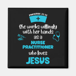 Proverbs 31 CHRISTIAN NURSE PRACTIviste Magnet