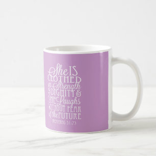 Proverbs 31 gåvor - som bekläs i styrka & kaffemugg