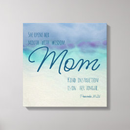 Proverbs 31 Mamma Canvastryck