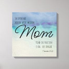 Proverbs 31 Mamma Canvastryck