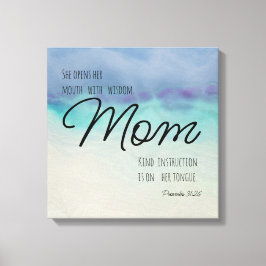 Proverbs 31 Mamma Canvastryck