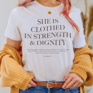 Proverbs 31   Modern kristen estetisk T Shirt