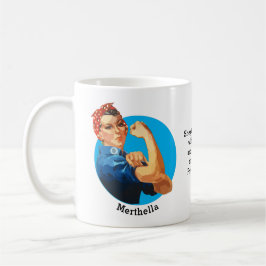 Proverbs 31 ROSIE RIVETER Personlig Kaffemugg