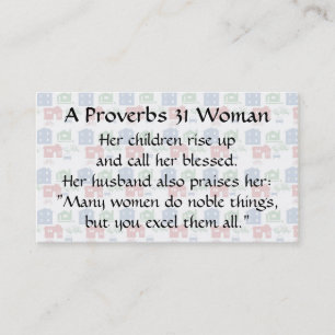 Proverbs 31 Telefonkort-motorcykel för Woman Mamma