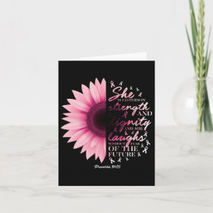 Proverbs 31 Verse Shirts Christian Breast Cancer A Kort