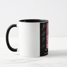 Proverbs 31 Woman Black & Rosa Front Coffee Mugg
