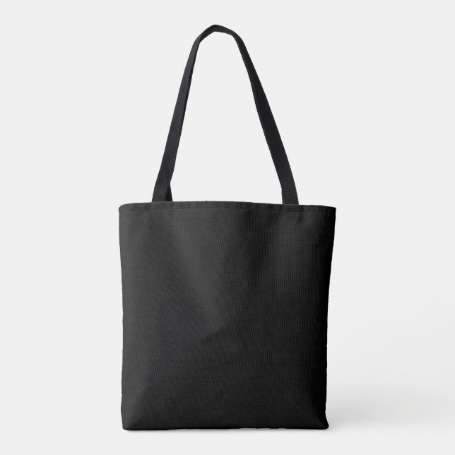 Proverbs 31 Woman Rosa & Black Front Tote-säck Tygkasse (Baksida)
