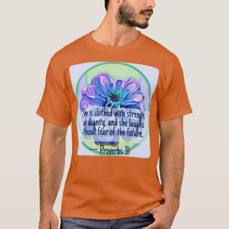 Proverbs 31 Womens inspirational Scripture T Shirt