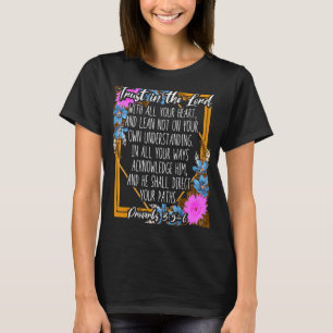 Proverbs 35 6 Bible Verse Religiösa Christian Mana T Shirt