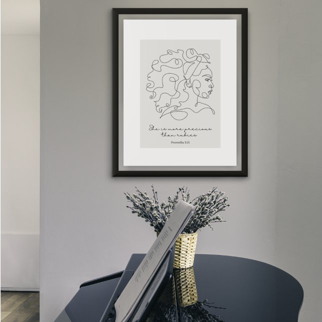 Proverbs 3:15 - Poster mer än Rubies (Skapare uppladdad)