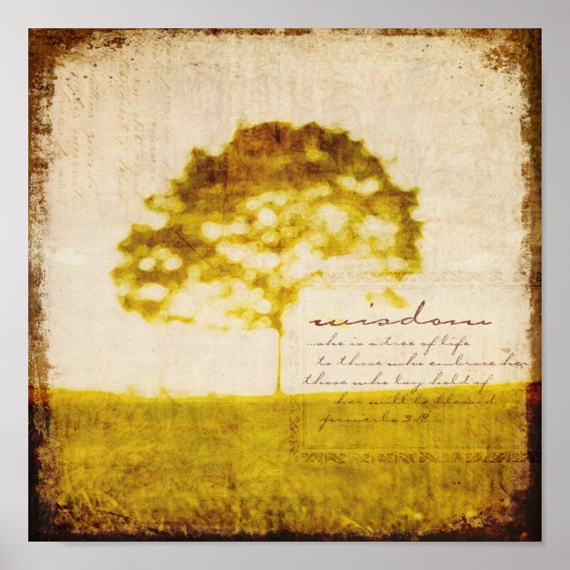 Proverbs 3:18 poster (Framsidan)