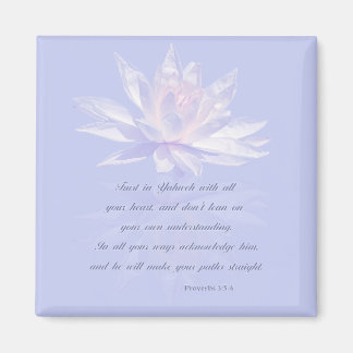 Proverbs 3:5-6 | Bibelverse Magnet