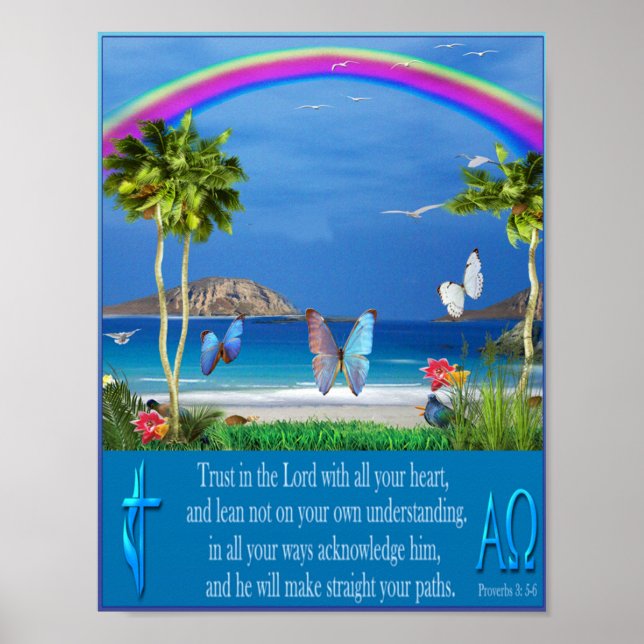 Proverbs 3:5 poster (Framsidan)