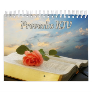 Proverbs Bible Verses Collection Wall Calendar Kalender