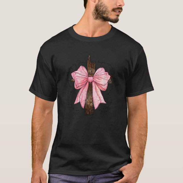 Proverbs hon är klädd med en stark coquette Bow T Shirt (Framsida)