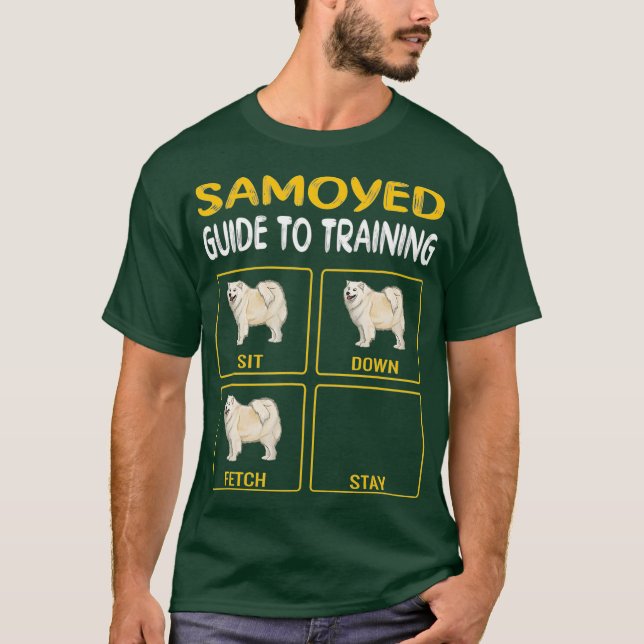 Provguide för utbildning av Hund T Shirt (Framsida)