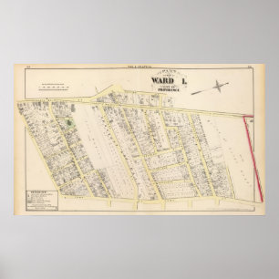 Proviant Rhode island Karta 2 Poster