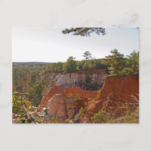 Providence Canyon Vykort (Framsida)