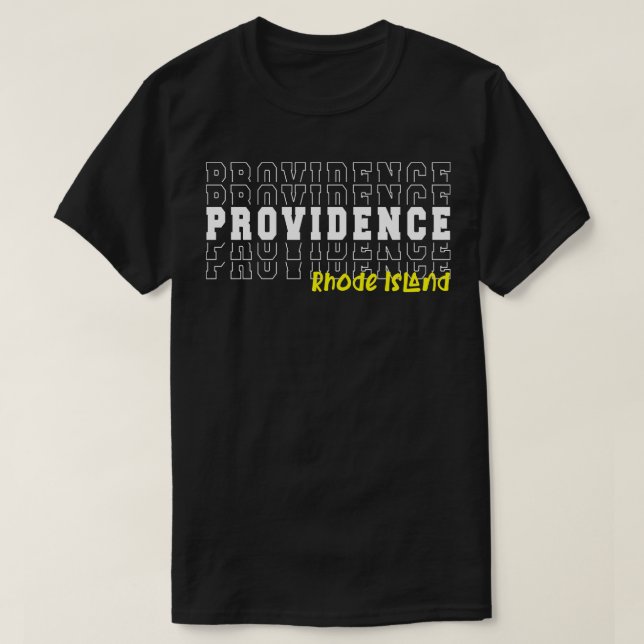 Providence city Rhode island Providence RI T Shirt (Design framsida)