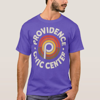 Providence Civic Center Retro 1970-talet Rhode isl T Shirt