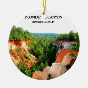 PROVIDENCE KANJON - Lumpkin, Georgia Julgransprydnad Keramik