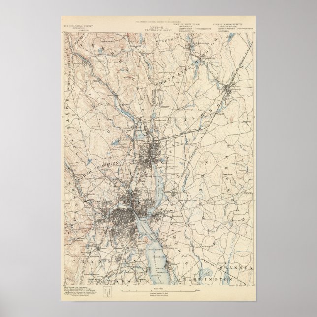 Providence, Massachusetts Poster (Framsidan)