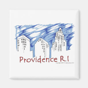 Providence med blåtthorisont magnet