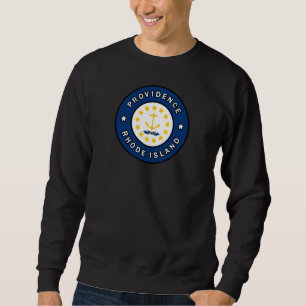 Providence Rhode Island Lång Ärmad Tröja