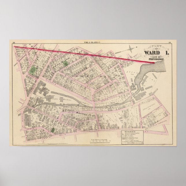 Providence Rhode island Poster (Framsidan)