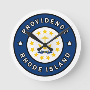 Providence Rhode island Rund Klocka