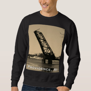 Providence, Rhode island 'Stuck-Up Bridge' Lång Ärmad Tröja