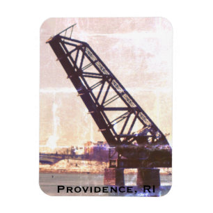 Providence, Rhode island 'Stuck-Up Bridge' Magnet