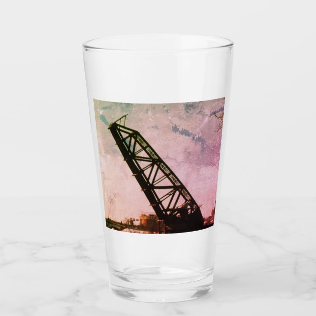 Providence, RI 'Stuck-Up Bridge' Glaskopp (Framsida)