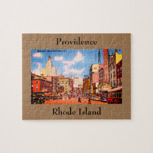 Providence, RI Vintage Photo Pussel