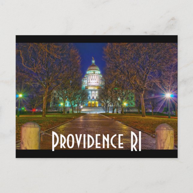 Providence RI Vykort (Framsida)
