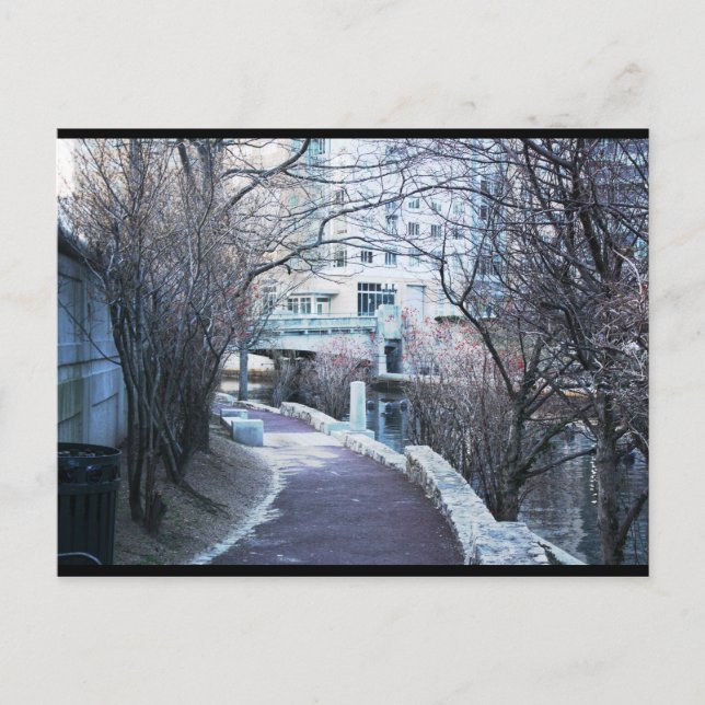 Providence River Walk Postcard Vykort (Framsida)