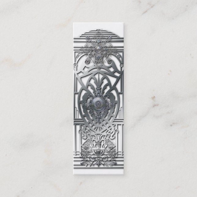 PROVIDENCE: SILVERMEDALJONGER MINI VISITKORT (Framsida)