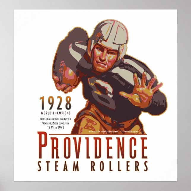 Providence Steam Rollers Poster (Framsidan)