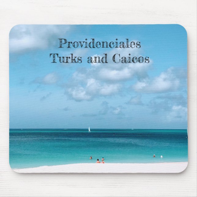 Providenciales, Turks and Caicos Island Mouse Pad Musmatta (Framsidan)
