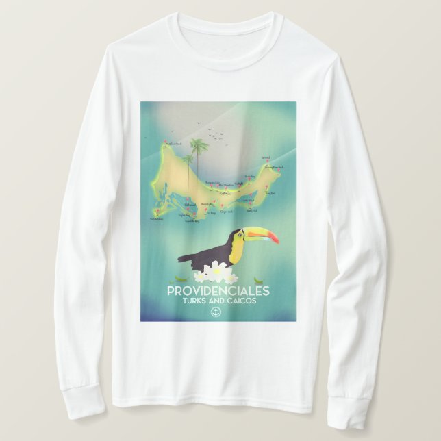 Providenciales turks and caicos t shirt (Design framsida)