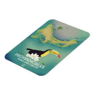 Providenciales turks- och caicosöarna magnet