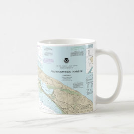 Provincetown Harbor Nautical Chart 13249 Kaffemugg