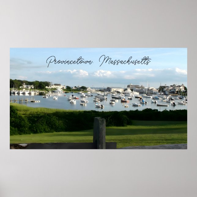 Provincetown in Cape Cod, Massachusetts Poster (Framsidan)