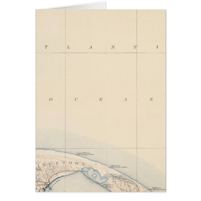 Provincetown, Massachusetts Hälsningskort (Framsidan)