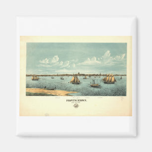 Provincetown Massachusetts i 1877 Magnet