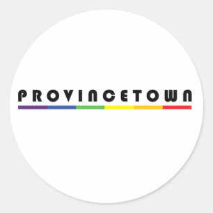 Provincetown Runt Klistermärke