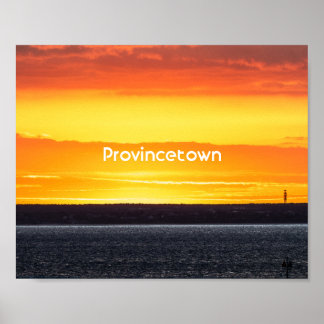 Provincetown soluppgång poster