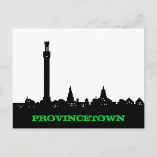 Provincetown tecknadvykort vykort